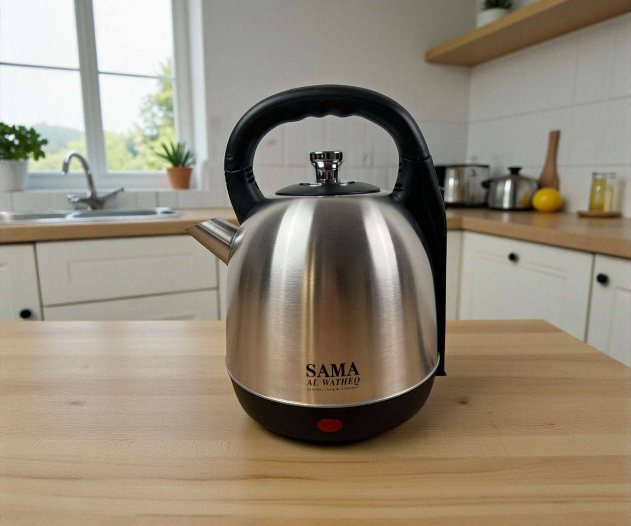 🔥☕ غلاية Sama سعة 5 لتر – قوة وأمان في كل غليّة ☕🔥
اختيار عملي للاستخدام اليومي، سعة كبيرة وأداء يعتمد عليه 👌
✔️ سعة 5 لتر تكفي العائلة والضيوف بدون تعب
✔️ قدرة 1800 واط لتسخين سريع وتوفير بالوقت ⚡
✔️ إيقاف تلقائي + حماية من التشغيل الجاف لسلامة أكثر 🛡️
✔️ قاعدة دوران 360° لاستخدام سهل من أي اتجاه 🔄
✔️ مصنوعة من ستانلس ستيل أنيق ومتين ✨
📦 مناسبة للبيت، المكتب، والاستراحات
💰 السعر: 25,000 د.ع
🚚 توصيل مجاني لكل العراق
للتواصل والطلب:
📱 واتساب: ***********
📨 تليگرام: @Bzati
📢 القناة: https://t.me/Bazi3ti
