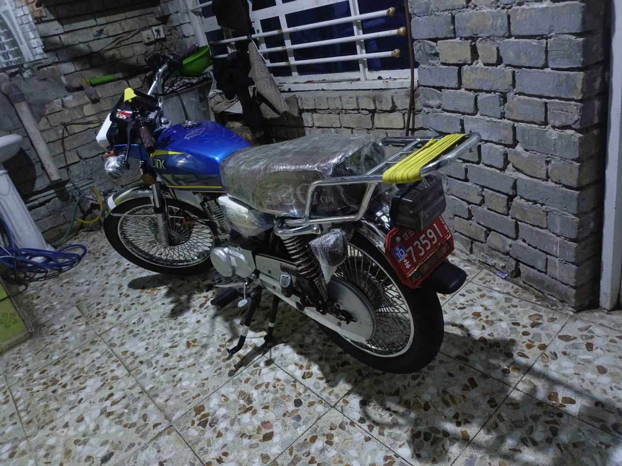 سلام عليكم دراجه للبيع ايراني 4كير مديل 2024 دراجه بعده جديده كلش مكفوله من تاير للتاير اوراق كامله سعر ب650 وبيه مجال المكان العبيدي حي الراسه شراي يخابر ***********
