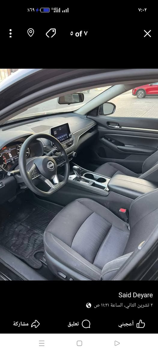 سعـــر 🔥114🔥  بەلیژنە ئەیفرۆشم   نیسان ئەلتیما مۆدیل 2023 مواسفات ئەمریکی  SV بەسمە شەغال ڕاداری پیشودوا خەتی جادە درگابەسمە 54هەزار ڕۆشتوە دەعامی بۆ دەعامی بەشەرت بۆیاخ 4بۆ5پارجەی بۆیاخە ئیرباگ سوکان وشانی تەقیوە  سەیارە ژمارەکاتیەو کاتی دەرنەکراوە دوومانگی لەگەلە بۆ رەقەم  بەسعری لیژنە ئەیفرۆشم  ***********   ***********
