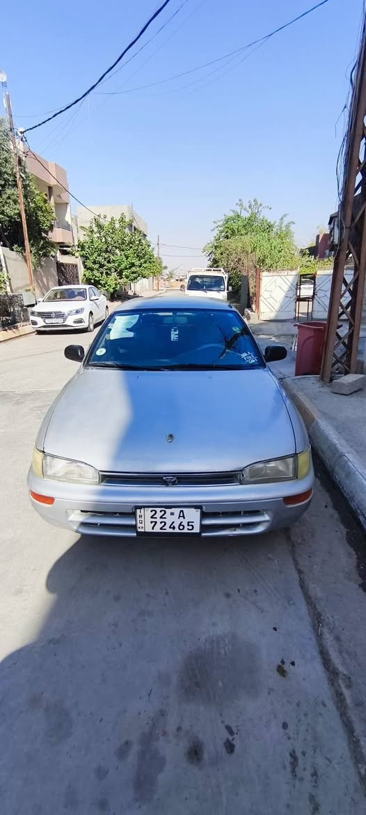 كورولا موديل 94 كلين سياره تبريد شغال كير محرك شرط الفحص صدر امامي جديد سياره مال بيت مال جناي ماتصرف ربع عليه دفتر بانزين بيها لاستفسار سعر 50. وبيه مجال          ***********
