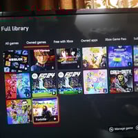 اكس بوكس ون • استعمال سنة • حسابات العاب