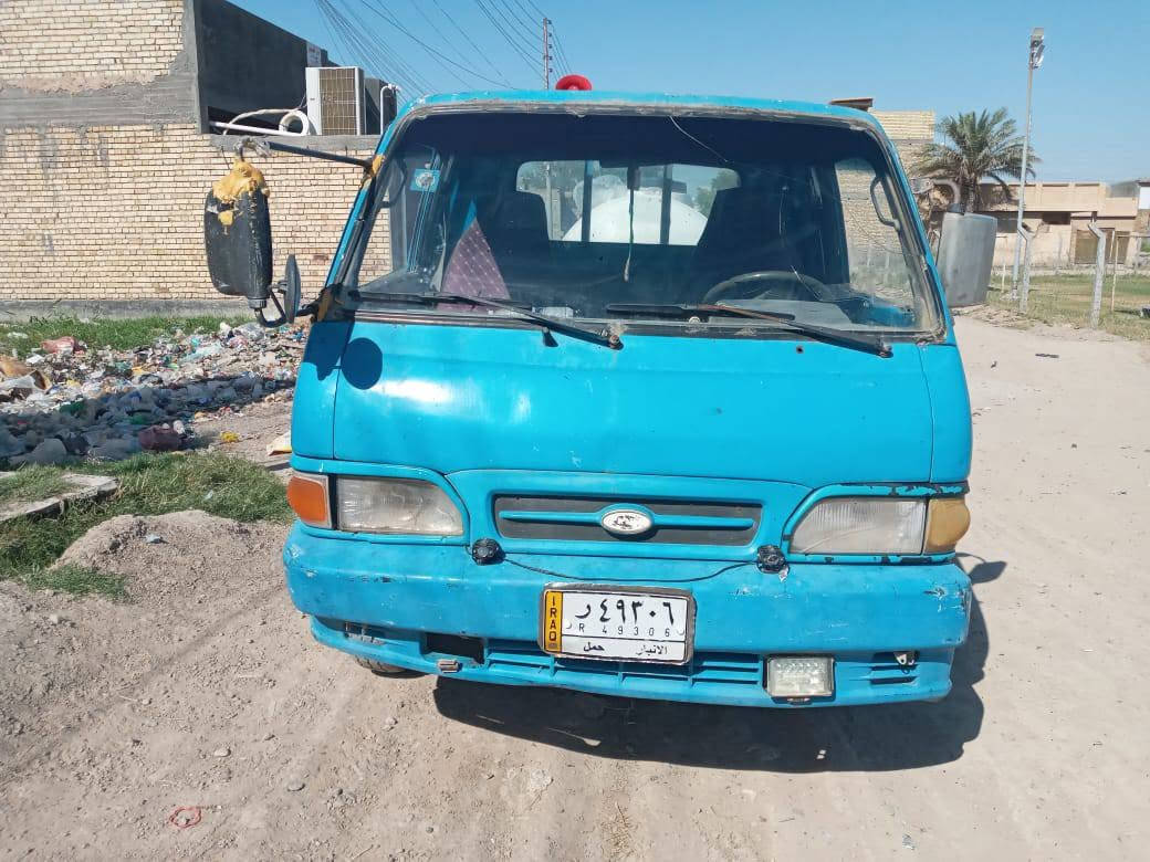 كيا بنكوا 95 كفاله عامه كير ومحرك كفاله شاصي ورقم شاصي واضح رقم الانبار تخم تاير جديد سنوية لل28 
سعر 44 وبيه مجال مكان سيارة بغداد للاستفسار اتصال ***********
