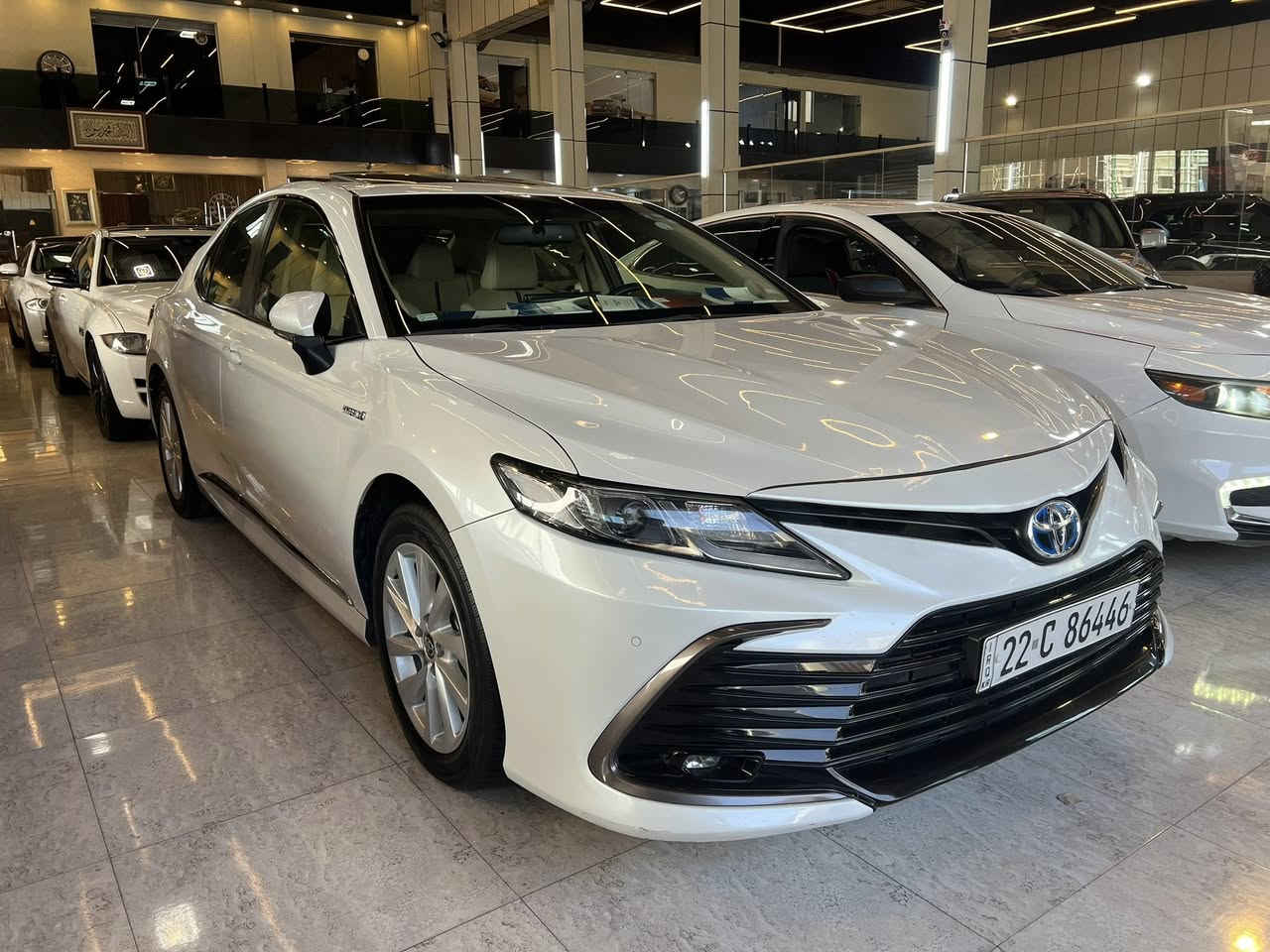 Camry 2023 hybred خليجي
وكالة ساز
هايبريد

باب أول
فتحة
كشنات جلد
بةصمة
بةردة
هلكيد بل بونيد شوية صبوغ بدون دواخل بدون ارباك
سعر ٢٣٨ و مجال
مكان اربيل
***********
