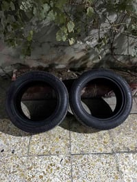 زوج تايرات اخو الجديد انتاج 2025 لارگعه ولا فتيله قياس 205/55/16 النتر...