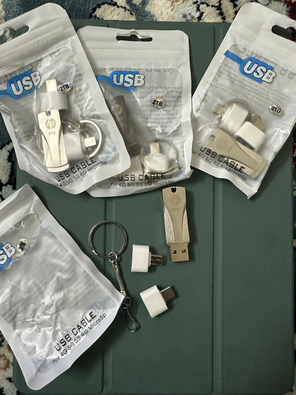 متوفر 4 قطع فلاش   HP ذاكرة 2 تيرا مع تحويلة تايب سي ومايكرو  وusb الفلاشات شرط الفحص وذاكرة حقيقية 
سعر القطعة 30 الف مع التوصيل


**إذا كنت صاحب هذا الإعلان وتريد حذفه لأي سبب، رجاءا أرسل رسالة إلى الدعم الفني**