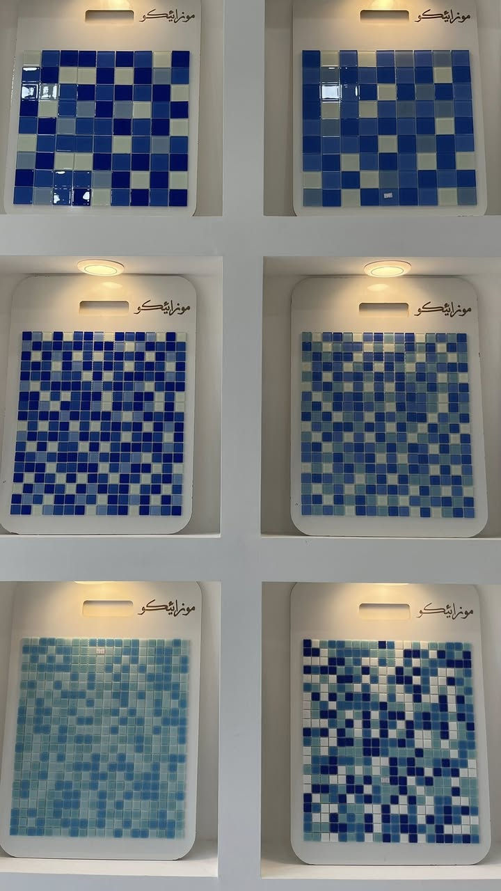 ✨ فخامة تبدأ من اختيارك الصح ✨
نوفر أفخم موزائيك وسيراميك المسابح بألوان ثابتة وتصاميم عصرية تدوم لسنوات.

🔹 مقاوم للماء بنسبة امتصاص شبه صفرية
🔹 ثبات لون عالي ضد الشمس والكلور
🔹 مقاوم للتآكل والرطوبة
🔹 سطح قوي وعمر افتراضي طويل
🔹 مناسب للمسابح الداخلية والخارجية
🔹 تشكيلة ألوان مميزة (أزرق، فيروزي، أبيض، تدرجات بحرية راقية)

سواء كنت تنفذ مسبح جديد أو تجديد كامل ✨
نوفر لك الجودة + الذوق + السعر المناسب 👌🏼

📍 فروعنا:
بغداد – القادسية
أربيل – شارع ٤٠

🚚 يتوفر لدينا توصيل إلى جميع المحافظات

📞 للحجز والاستفسار:
***********
***********

اختيارك يعكس ذوقك… خلّي مسبحك عنوان للفخامة 💎
#مسابح #اكسسوارات_مسابح #موزائيك #سيراميك #مضخات #فلاترمياه #حمامات_سباحة #العراق #بغداد #اربيل #البصرة
