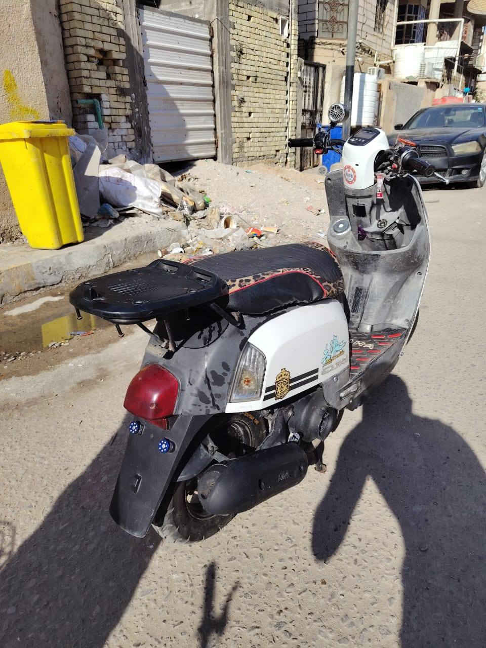 متاح ماكس بوليسي نوزل موديل 2010 الدراجه ما مفتوحه نقصهة بس واير مال سرعه ومال قفل صندوك مبدل بيهة سلف 55 وباتري 5فولت يعني تعديلات السعر مليون و150 وبيهة مجال للشراي العنوان البصرة 5ميل وهذا رقمي *********** البصرة, العراق
