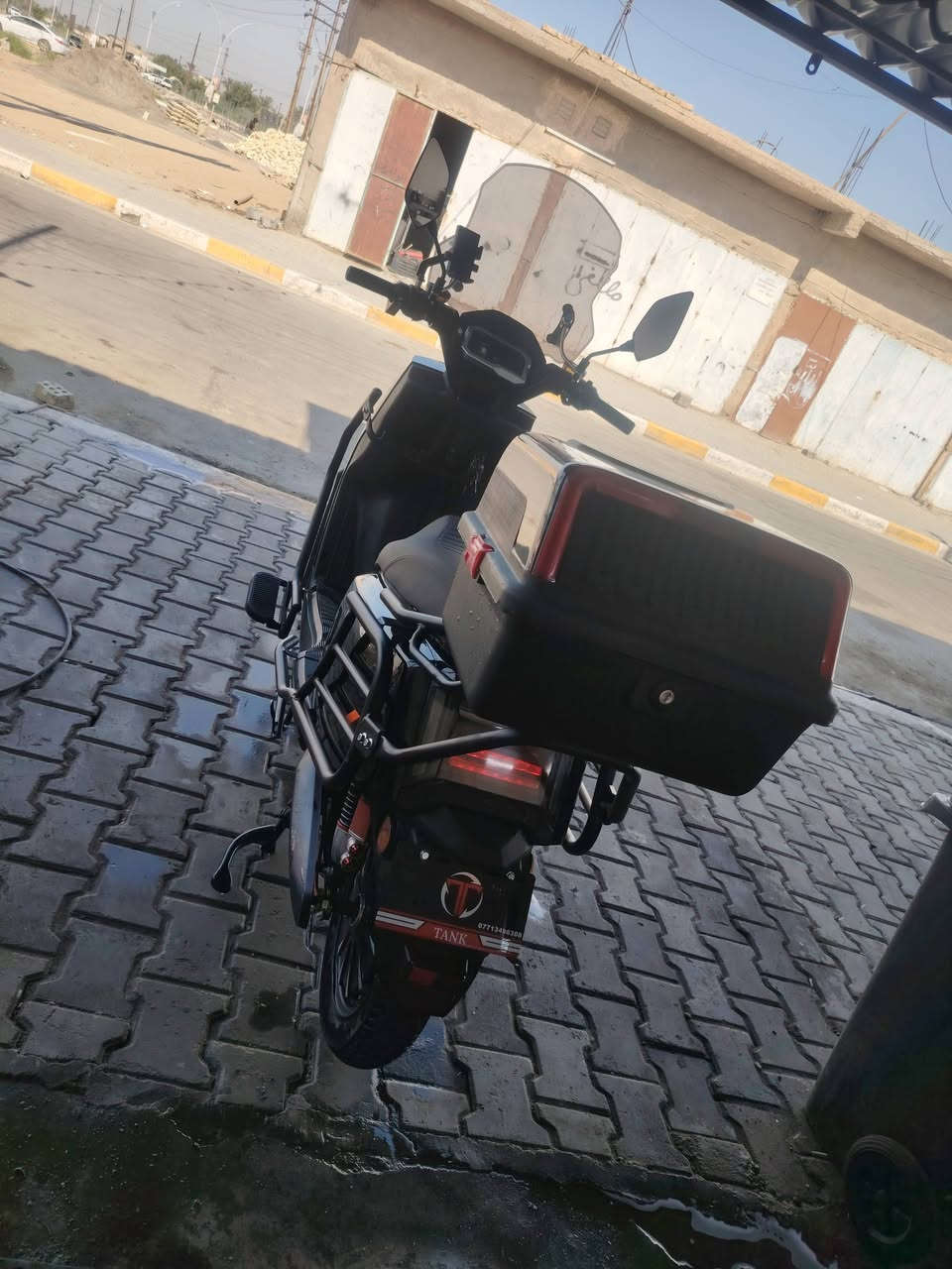 دراجه موديل ٢٦ جديده استعمال شهر فول مواصفات السعر مليون *********** الطارميه شارع السكلات
