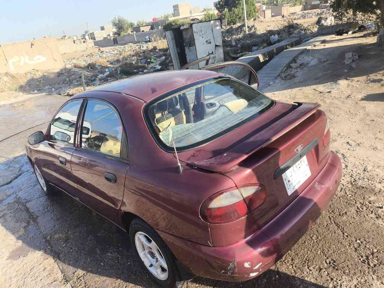 السلام عليكم دايو لانوس موديل 98 للبيع عنوان بابل الحصوة*********** 30وبيه مجال
