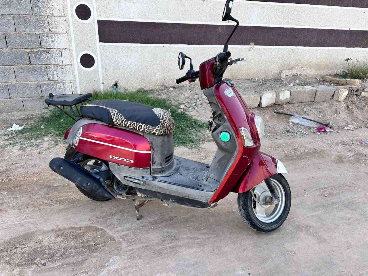 ماكس بوليس نوزل
دراجه بلاديه مامفتوحه ختم واحد شاصي مكينه كفرات داخل وخارج كلها مختم
مابيها برغي تجاري لايت زنون بك لايت كلشي شغال شاشه شغاله 
معدل فول مكينه ناعمه مال جناي شرط تجي واتشوف نفس الصور ماكو اختلاف مكان كربلاء كنطرة السلام جيب فيتر وتعال افحص لادكلي روح وياي وتعالي كذا مكان


**إذا كنت صاحب هذا الإعلان وتريد حذفه لأي سبب، رجاءا أرسل رسالة إلى الدعم الفني**