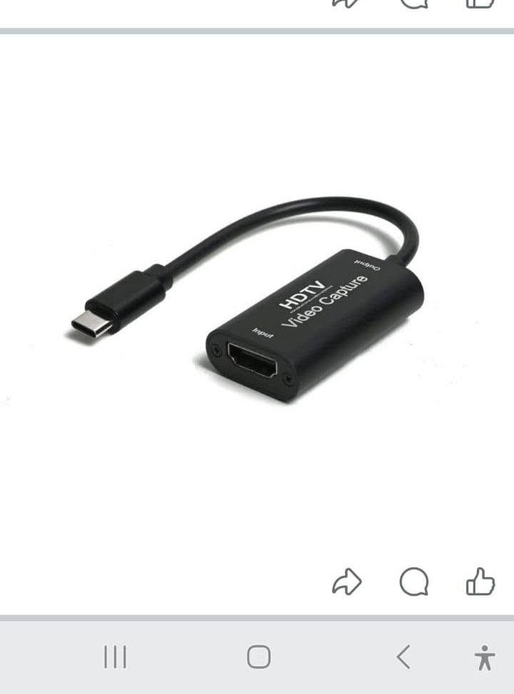 توفر من جديد قطعة HDMI Video Capture

تمكّنك من عرض جهاز الستلايت على الموبايل مباشرة ومشاهدة الصورة بسهولة.
🔌 تحتوي على:
• مدخل HDMI من جهاز الستلايت إلى القطعة
• منفذ Type-C يربط مباشرة مع الموبايل
💰 السعر فقط 15 الف دينار 

مكاني موصل حي الانتصار 60


**إذا كنت صاحب هذا الإعلان وتريد حذفه لأي سبب، رجاءا أرسل رسالة إلى الدعم الفني**