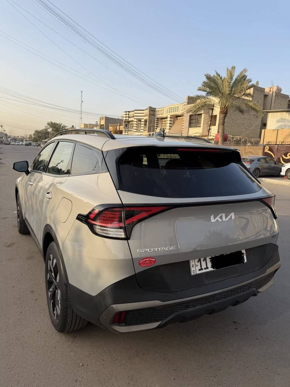 سبورتج 2023 اكس لاين
ماشيه30 
دخول جديد  رقم بغداد
المواصفات
1بانوراما
2 بصمه ابواب وتشغيل وصندوق
3 جنطه كهرباء
4 شاشه كبيره ايباد عل طول دشبول 
5لدات نهاري هيلوجين
6كراسي جلد
7كراسي كهرباء 
8تحكمات فول 
9مرايه داخليه عاكسه للضوء وبيها بوصله
10 ترحيب عند الاقتراب
11شاحن واير ليس
12هند بريك بصمه
13اوتو هولد
14 حساس امامي
حادث السيارة بيه صبغ بابتين وبنيد 
الاستفسار ***********
