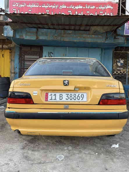 السلام عليكم 
بيجو بارص مديل 2011
مصفره هيئه وغرامات 
رقم بغداد وباسمي 
مكينه جديده  كير جديد تخم تاير جديدد 
السياره كامله مجرد بيه ب الجاملغ الخلفي صبغ 
السعر 33$ورقه وبيه مجال 
رقم الهاتف ***********
