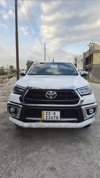 هايلوكس موديل 2025 شركة ساس 4 سلندر فول ويل ... رقم أربيل شرط التحويل ...