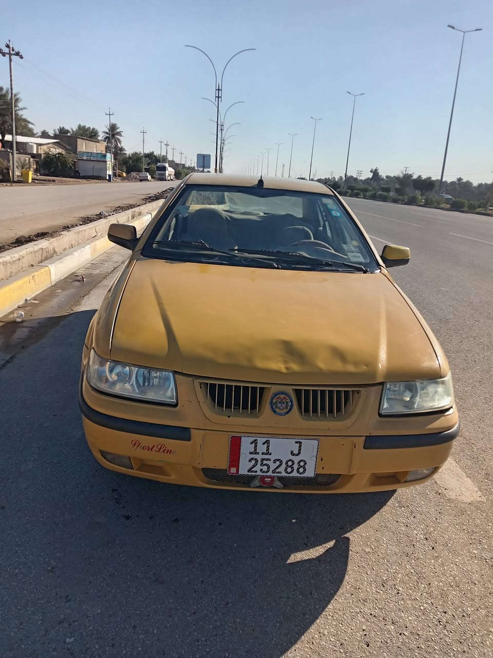 السلام عليكم  سياره سمند موديل 10مصفره هيئه وغرامه رقم نكليزي سنويه لل28 معروضه ب29 مشروع وطني رقم بغداد للإتصال ***********
صبغها البلادي باب سايق مبدل. لاضربه ولاتعمير ولاصبغ محرك مجفت. كل تفاصيل ذاكرها الك مكاني بابل المهناويه سدة الهنديه
