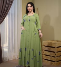 دشداشة مطرزة • كشمير • مقاس 2XL-5XL