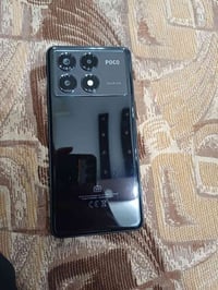 موبايل للبيع POCO X6pro 5G جهاز نظيف حيل مستخدم قليل ذاكره 512 والتفاص...
