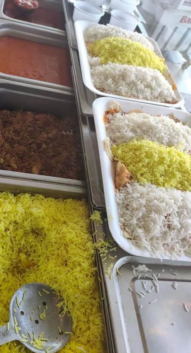 طعم لايُنسى
فقَـط عند #مندي_المسيباوي
مُـستعدين لتجهيزكم بـكافة اشكال المنسف اليمني بالكمية والترتيـب المـطلوب 
عندك عـزيمة ومحـتار!!
ابداً لاتحتار خـلي #المسيباوي وجهتـك الاولى دائماً وراح نكون گـدها طعم مُمـيز ونظافة فـول 

دليمية 7.000/ الدبل ب10.000
دجاج مشوي ع الفحم 11.000
مندي دجاج 15،000
نص مندي دجاج 8.000
كيلو كباب لحم 14،000
كيلو كباب دجاج 12،000
سمك شوي حسب الوزن
#توصيل_الف_داخل_المسيب

للحجز ع الارقام التـالية :👇
***********للاتـصال
*********** واتسـاب
