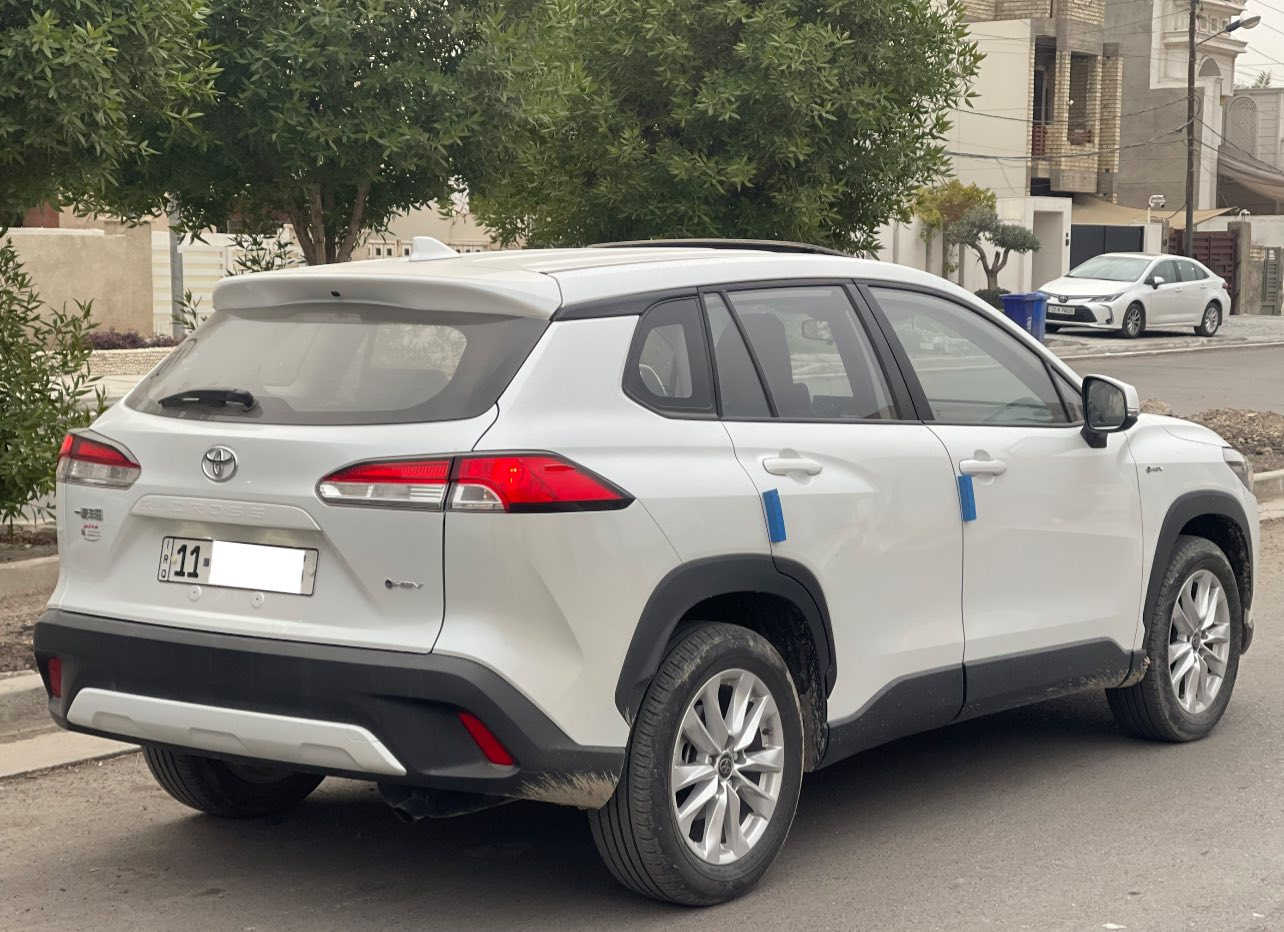 كورلا كروس هايبرد 2024 عداد المسافه 6 الاف بحالة الزيرو بدون اي ملاحظة رقم بغداد بأسمي
المواصفات فتحه سقف تبريد قطعتين شاشة ابل كار بلي رادار تحديد مسار قيادة ذاتية فول تحكم استيرن بصمة تشغيل وابواب نظام ترحيب عن قرب ذاتي تحكم مري كهرباء  اوتو لايت 
المكان المنصور  السعر ٢٦٥٠٠ مليون عراقي للاتصال ***********
