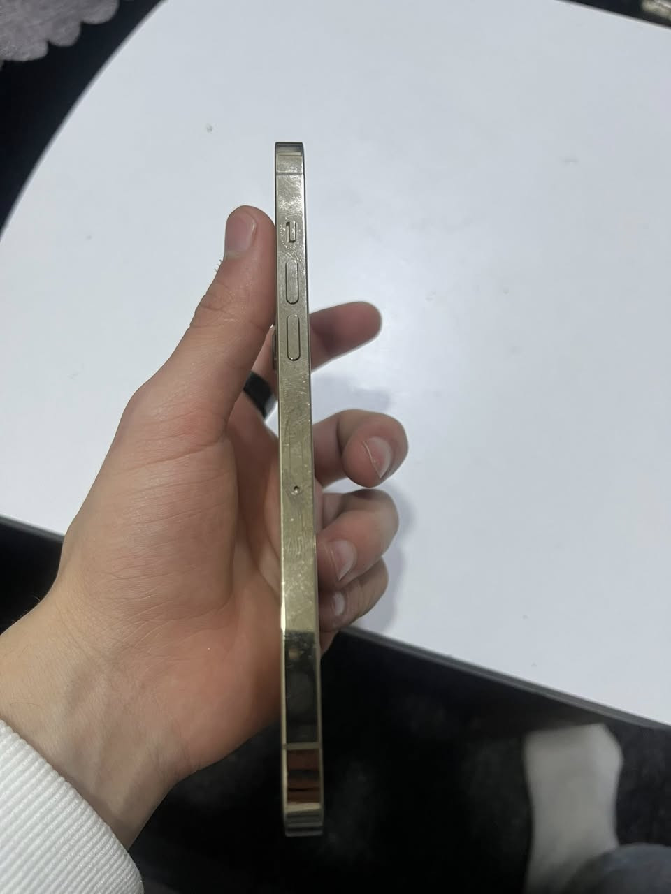 12برو ماكس
ذاكره256
بطاريه75
جهاز نضيف ما مفتوح مال بيت
نموذجm
 سعر450
خابروني ونتفاهم
***********
