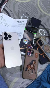 آيفون ١٦ برو ماكس • صحراوي • بطارية ٩١