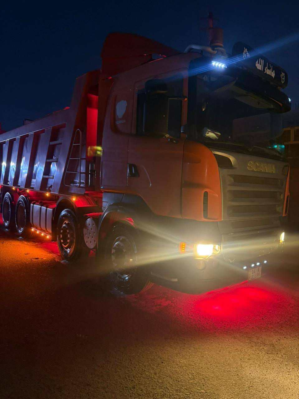 السلام عليكم البيع سكانيا موديل  2006 مكينة8 انجكتر 500 كير 3.3 مجموعة وردة 26 العنوان بغداد النهروان  0782 229 9207/     ***********
