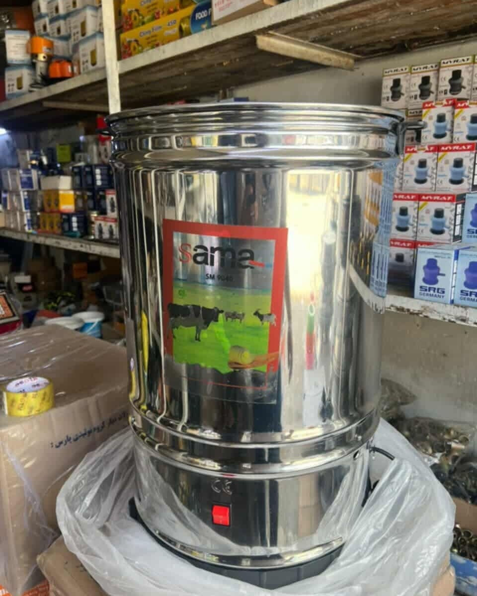 عروضنا تهز الكاع وفرنالكم خضاضة حليب كهربائية 👌👌👌👌
لاستخراج الزبد والدهن الحر

خضاضة تركي المنشأ الأصلي 

كاسر الأمواج مع ضمان سنه من

 تاريخ الشراء ⚡⚡⚡ملف نحاس شرط 100 ٪شرط تركي
حجم 10 لتر
حجم 10 لتر 
حجم 40 لتر

-------------------------------
________________________________
صيني المنشأ ثقيل وماطور ملف نحاس شرط 💯

     ⚡⚡⚡⚡فافون لماع
 
حجم 13 لتر
حجم 20 لتر.
----------------------------------
___________________________________
خضاضة حليب ستيل ثقيل ماطور ملف نحاس

 شرط⚡⚡⚡ 100 ٪ إيراني المنشأ 
حجم 20 لتر 
حجم 30 لتر
حجم 40 لتر
حجم 60 لتر 

وبأسعار تنافسية مع السوق 💪💪💪
توصيل مجاني لكل محافظات العراق 🚚🚚🚚🚚
للحجز والاستفسار مراسلة الصفحة أو مراسلتنا واتس اب*********** 📲📲📲📲
غيرنا كثير ومثلنا نادر 💪👍💯🫵
