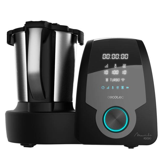 Mambo Touch، وهو روبوت طهي متعدد الوظائف من إنتاج شركة Cecotec الإسبانية. يتميز هذا الموديل بتصميمه المدمج وشاشته التي تعمل باللمس، وهو مصمم لتسهيل عملية الطبخ من خلال مجموعة واسعة من الوظائف الآلية.أبرز مميزات جهاز Mambo Touch:تعدد الوظائف: يتضمن الجهاز 37 وظيفة مختلفة، تشمل التقطيع، الطحن، العجن، الطبخ بالبخار، القلي، والطهي ببطء.شاشة تعمل باللمس: يحتوي على شاشة TFT مقاس 5 بوصات تتيح تصفح الوصفات والتحكم في الإعدادات بسهولة.الميزان المدمج: مزود بميزان عالي الدقة لوزن المكونات مباشرة داخل الوعاء.اتصال ذكي: يمكن ربطه بـ تطبيق Mambo على الهاتف المحمول للوصول إلى أكثر من 1000 وصفة ومتابعة عملية الطبخ عن بُعد.نظام OneClick: يسمح بتغيير الملحقات (مثل الشفرات أو ملعقة MamboMix) بسرعة وسهولة دون الحاجة لإزالة الوعاء.القوة والسعة: يعمل بمحرك قوته 1600 واط، ويأتي بوعاء من الفولاذ المقاوم للصدأ بسعة 3.3 لتر، وهو آمن للغسل في غسالة الأطباق.معلومات إضافية:السرعة والحرارة: يوفر 10 سرعات بالإضافة إلى "سرعة صفر" التي تسمح بالطهي بدون تحريك، مع إمكانية ضبط الحرارة بدقة من 37 إلى 120 درجة مئوية.الطهي المتعدد: يتيح طبخ ما يصل إلى 4 أطباق في وقت واحد باستخدام الوعاء، السلة، وجهاز البخار ذو المستويين.


**إذا كنت صاحب هذا الإعلان وتريد حذفه لأي سبب، رجاءا أرسل رسالة إلى الدعم الفني**