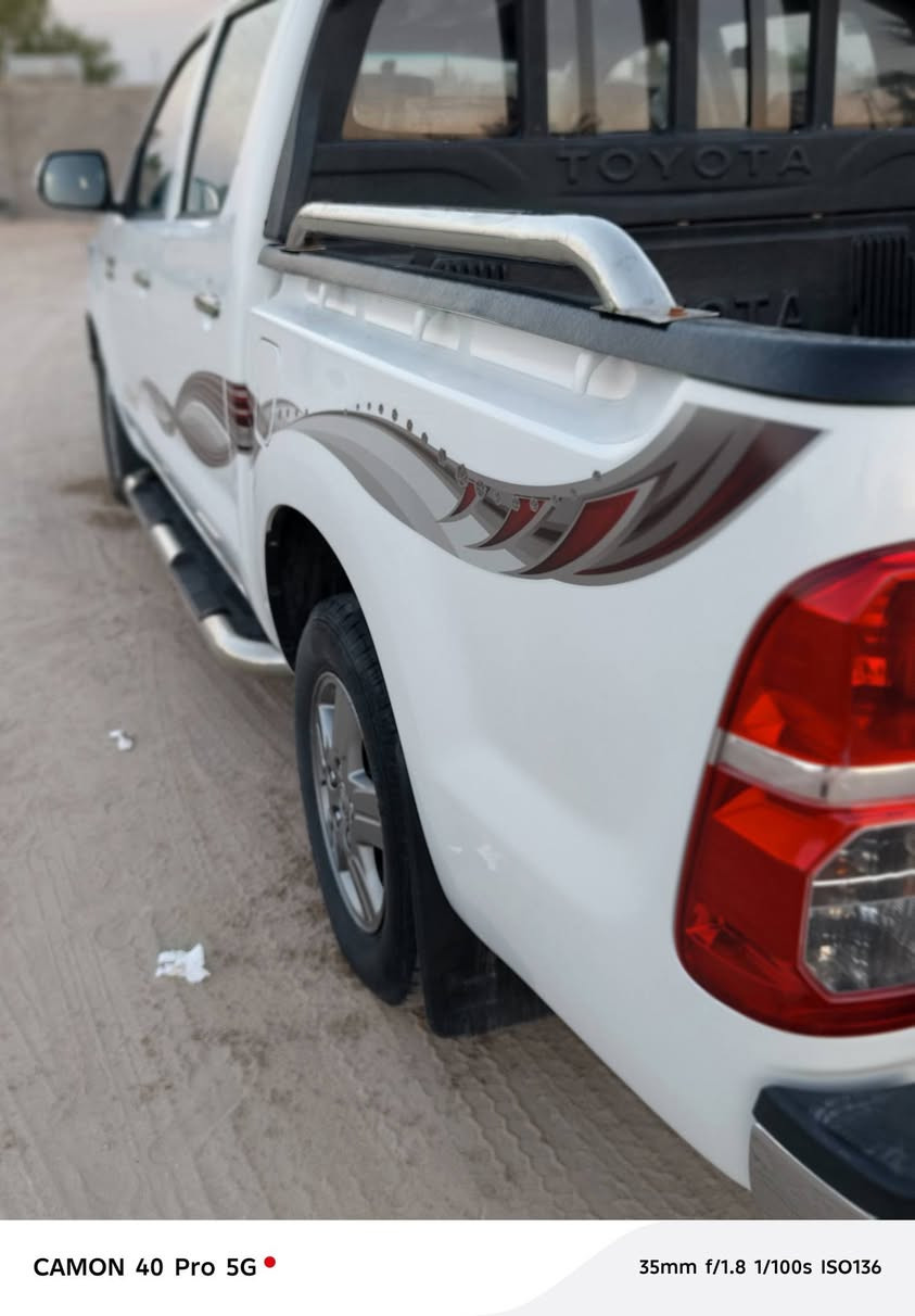 هايلوكس كويتي الساير

المحرك / 4 سلندر 2700 بانزين

الكير / او تماتيك

الرقم جديد الانبار مشروع وطني شرط مداور ثاني يوم بسمي

الموديل 2013 شاصي 19

التبريد فول ثلج وتدفئه

المحرك والكير كفاله عامه ما مفتوح برغي بي

لا تنقيص ولا تبخير

السياره استخدام شخصي مال جناي

مكاني / فلوجه

السعر 215 بيه مجال
الرقم ***********
