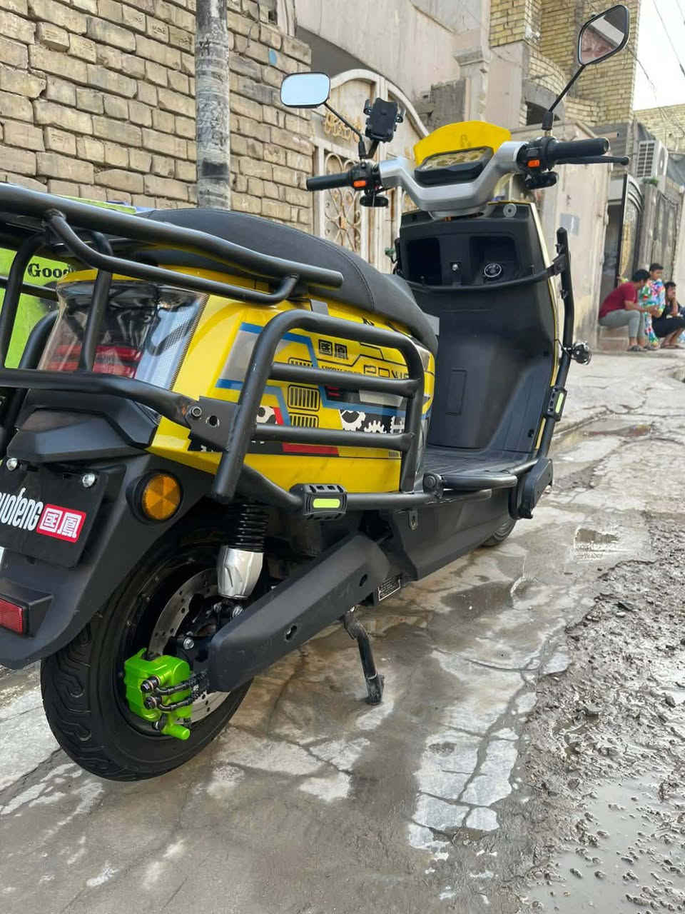 سلام عليكم دراجه شحن البيع سعر 600 عنوان بغداد حي النصر  رقم ***********
