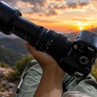 كامرة نيكون دي 3200 • كامرة نيكون • نيكون D3200 • عدسة 70-300 • كامرة ...