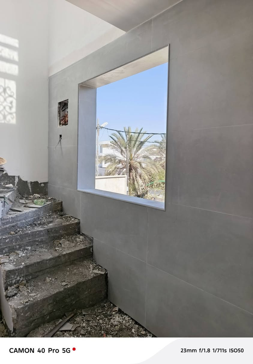 خلفة سيراميك بورسلين الواح .. تصفير ارضيات 
شغل هندسي بأحدث الطرق 
للتواصل  ***********
