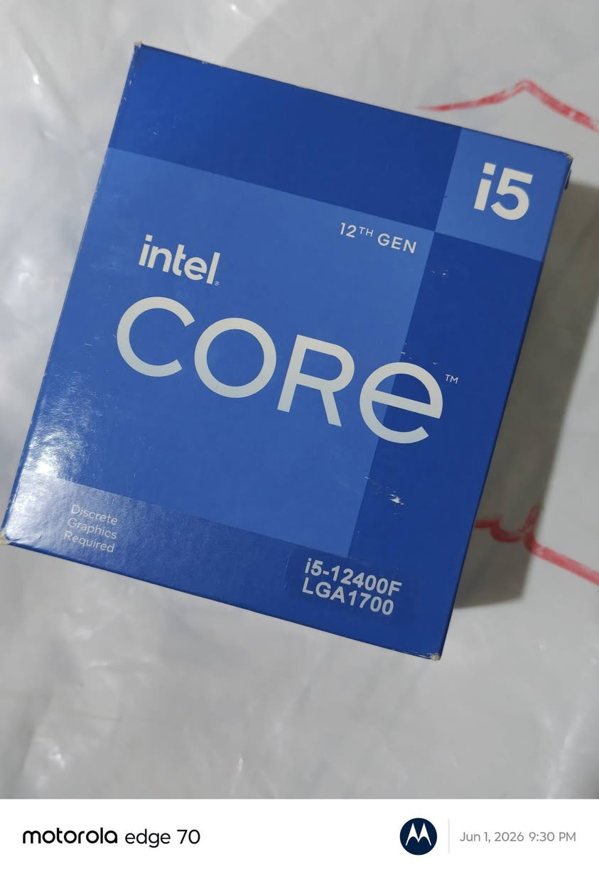 السلام عليكم
للبيع كومبو مذربورد mini itx الحجم الصغير
يفيد التجميعات الصغيرة خصوصا ويركب على كل الكيسات اعلى فئة
 ROG STRIX B760I GAMING WIFI
يدعم معالجات جيل 12 و13 و14 كل مواصفاته موجودة بالبوكس ويجي وياه antenna خاصة بالوايفاي جديدة لان كنت اركب Lan 
مع المعالج المرغوب i5 12400f مع البوكس والمروحة الخاصة به المروحة جديدة غير مستخدمة المعالج استخدام اقل من سنة
سعر الكومبو 450 الف
سبب البيع حدثت المنصة واخذت معالج intel ultra 7 
عنواني البصرة واكو توصيل لأي محافظة


**إذا كنت صاحب هذا الإعلان وتريد حذفه لأي سبب، رجاءا أرسل رسالة إلى الدعم الفني**