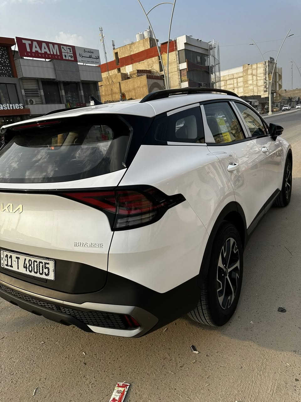 ‏البيع سبورتج زيرو مرقم وكامل وكاله عامه مديل 2025 قصاد شركه فول موصفات مكان سياره بصره رقمي ***********السعر 195
