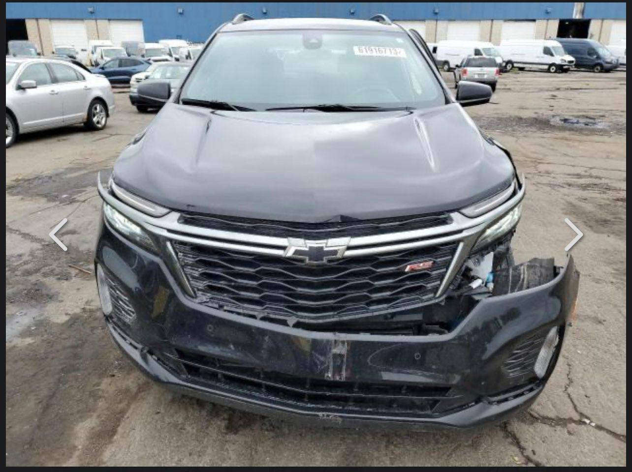 السلام عليكم 
شيفروليت كوينكس 
موديل ٢٠٢٢ 
الفئة Rs 
مكفولة من الايرباكات والغرق والشاصي 
الحادث جاملغ فقط مصبوغ وقليل من الباب 
المواصفات 
كشنات جلد مطعم بمخمل 
حساسات و رادارات كاملة 
جنطة كهرباء 
تشغيل عن بعد 
وباقي المواصفات المعروفة تحديد مسار ومثبت سرعة ومانع تصادم اشارات بالمرآة الخ
للتنويه السيارة اقتصادية جدا بصرف البنزين 
تخم تاير تايلندي جديد 
صدر محرك كير على الفحص
رقم سليمانية بأسمي 
السعر ١٦٠ مابيه مجال 
هذا رقم الشاصي 2gnaxmev2n6122165
مكاني بالديوانية 
*********** ديوانية, القادسية
