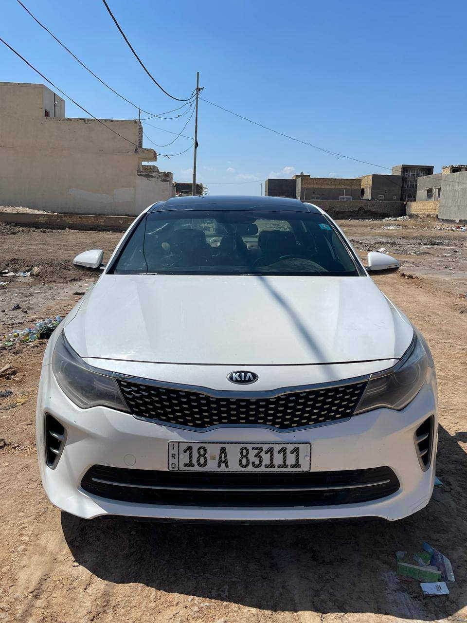 (OPTIMA SX) 2000 TURPO
اوبتما 2016 امريكي رقم انكليزي جديد بابل راعيها موجود في الديوانيه يمي السياره كفاله عامله طابه كلين وهنا صار بيها خشم الخاملغ الأمامي وربع البنيد فقط فقط لا شواصي ولا لغود ولا اي شي كفاله وما عدا تكحيل بسيط في الجاملغ الخلف السائق 
المواصفات
شاشه كبيره
كشنات جلد 
كشنات حار وبارد
كشنات كهرباء خزن ميموري
تحكمات ستيرن
ستيرن كهرباء وتدفئه ستيرن 
بانوراما طكتين 
وضعيات قياده (ECO. SPORT)
اشارات المري + مري قلاب
حساسات اماميه +حساسات خلفيه
كامرات خلفيه
ويل كروم
تبريد قطعتين
حساس استشعار قدوم السياره من الخلف 
لايت زنون عالي وناصي
سستم صوت +سماعات وكالة (harman/kardon) 

السياره تخم تاير جديد باتري جديد حداديه جديده السياره جاهزه من كلشي مكانها الديوانيه
السعر (150) وبيها مجال للشراي
للاستفسار الاتصال *********** متواجد فقط اتصال وواتساب وشكرا ❤️
