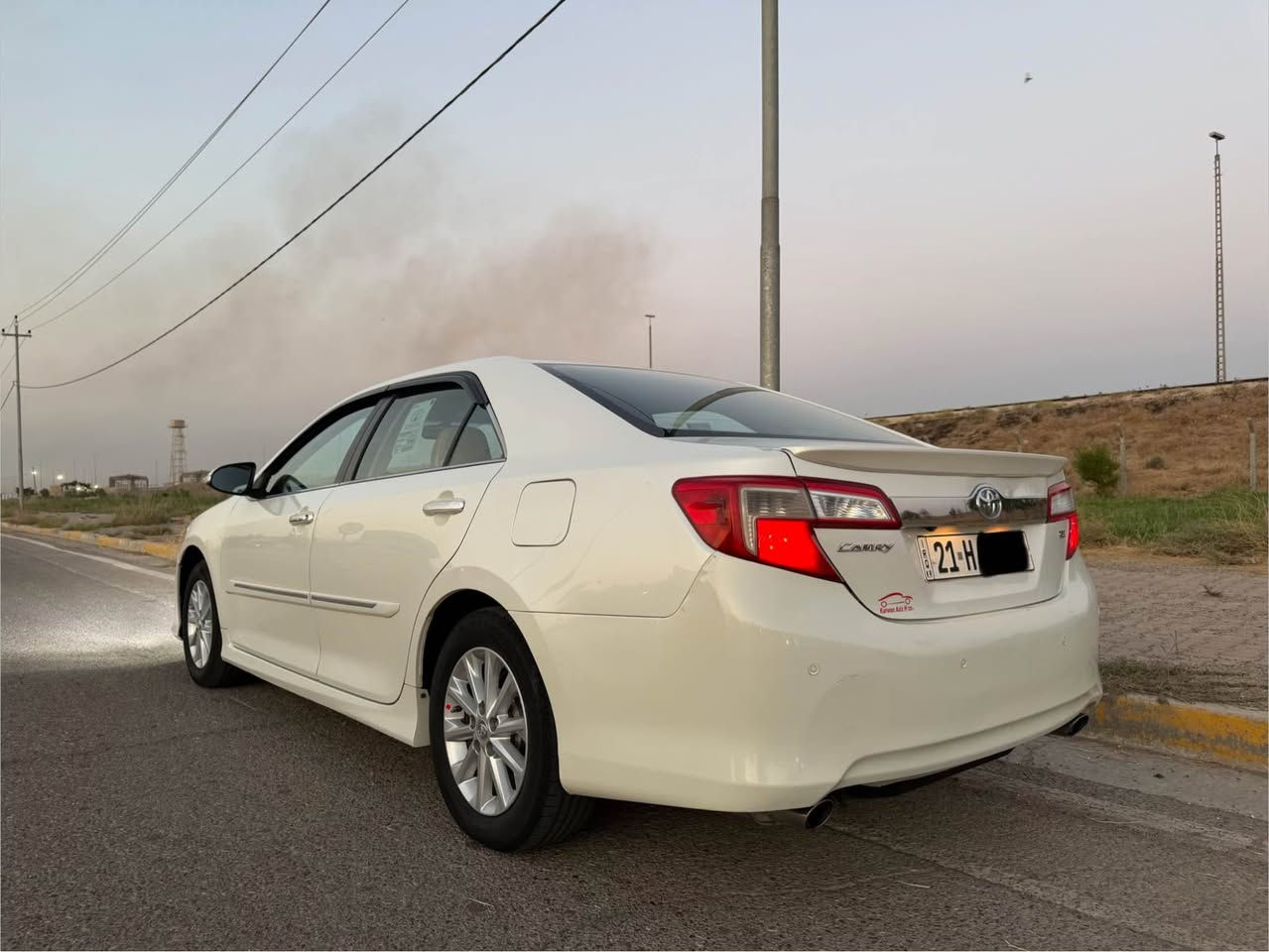 كامري ٢٠١٢ خليجي اس اي
بيها قطعة وحدة صبغ بدون دواخل وبدن ارباك
سيارة جديدة
ماشية ١٧٧ الف كيلو متر
كير محرك كلها شرط
بس القبغ مفتوح 
حتى صوت ديجيتال ما بيها
مكان كركوك/ رحيماوا
السونار موجود بالصور
السعر ١٢٩
***********
***********

كامري خةليجي سةدةف
تةنها جاملغي پيشةوة لاي سايةق  بوياغة بي ناو بي ئيرباگ
گير و مةكينة بة شةرت
تةنها قةباخ مةكينة كراوةتةوة
دةنگي ديجيتاليشي نية
١٧٧ هةزار روشتوة
شوين كةركوك/رةحيماوة
نرخ/129 وةرةقة
***********
*********** كركوك, العراق
