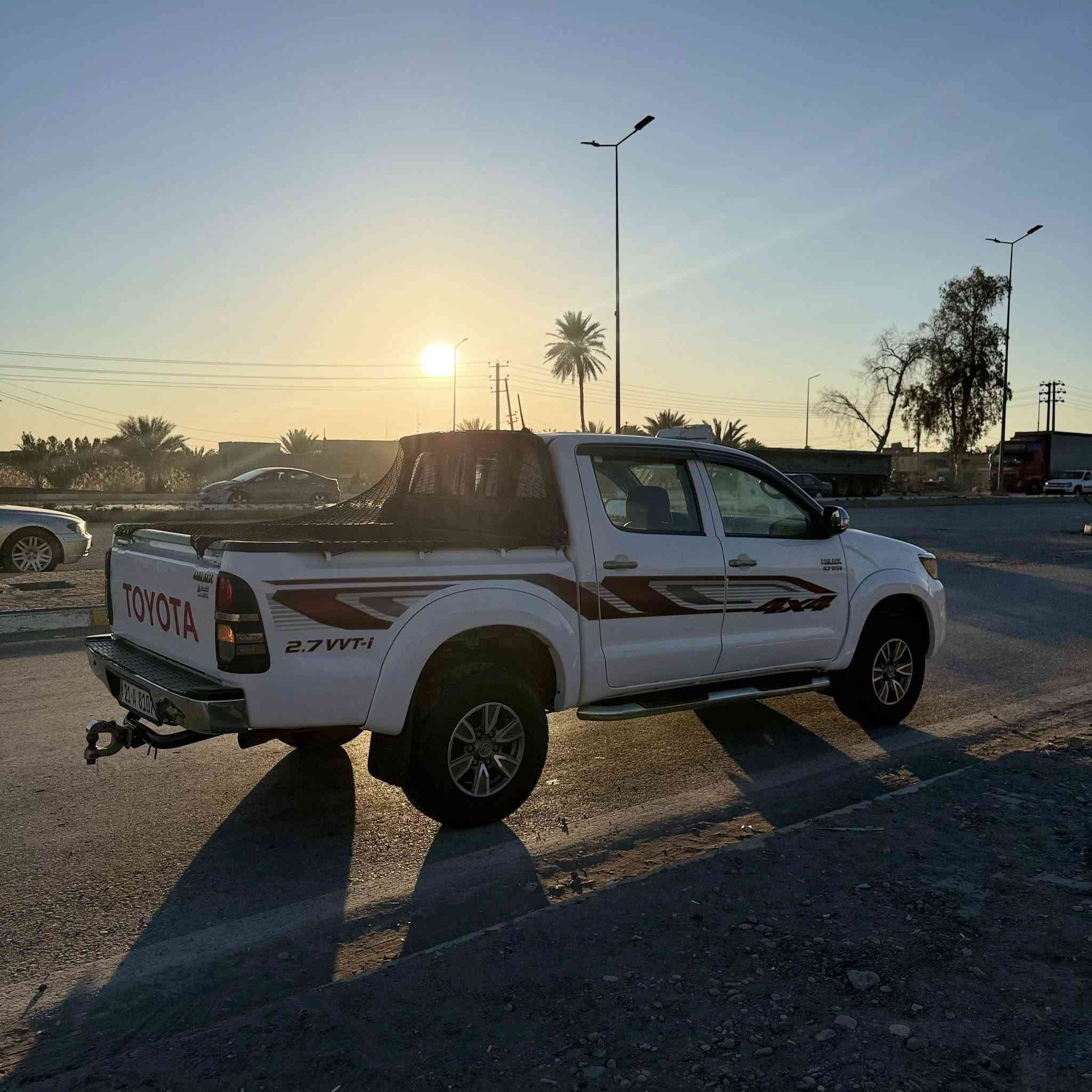 السلام عليكم
بيكب 2012 فور ويل 
كير عادي 
مكفولة من الصبغ والتبديل 
رقم سليمانية تحويل مباشر 
محرك كير اكسل كفالة 
تخم تاير حدادية جدد 
السعر ٢٠٠ $ وبيهة مجال 
مكان السيارة ديالى الخالص 

***********
