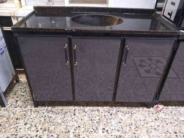 كونتر جديد متر ونص ٣قطع سنك مرمر سعر 325 الف تفصيل خاص لعنوان ابو لخصيب بهادريه اكو خدمت توصيل بكروه *********** البصرة
