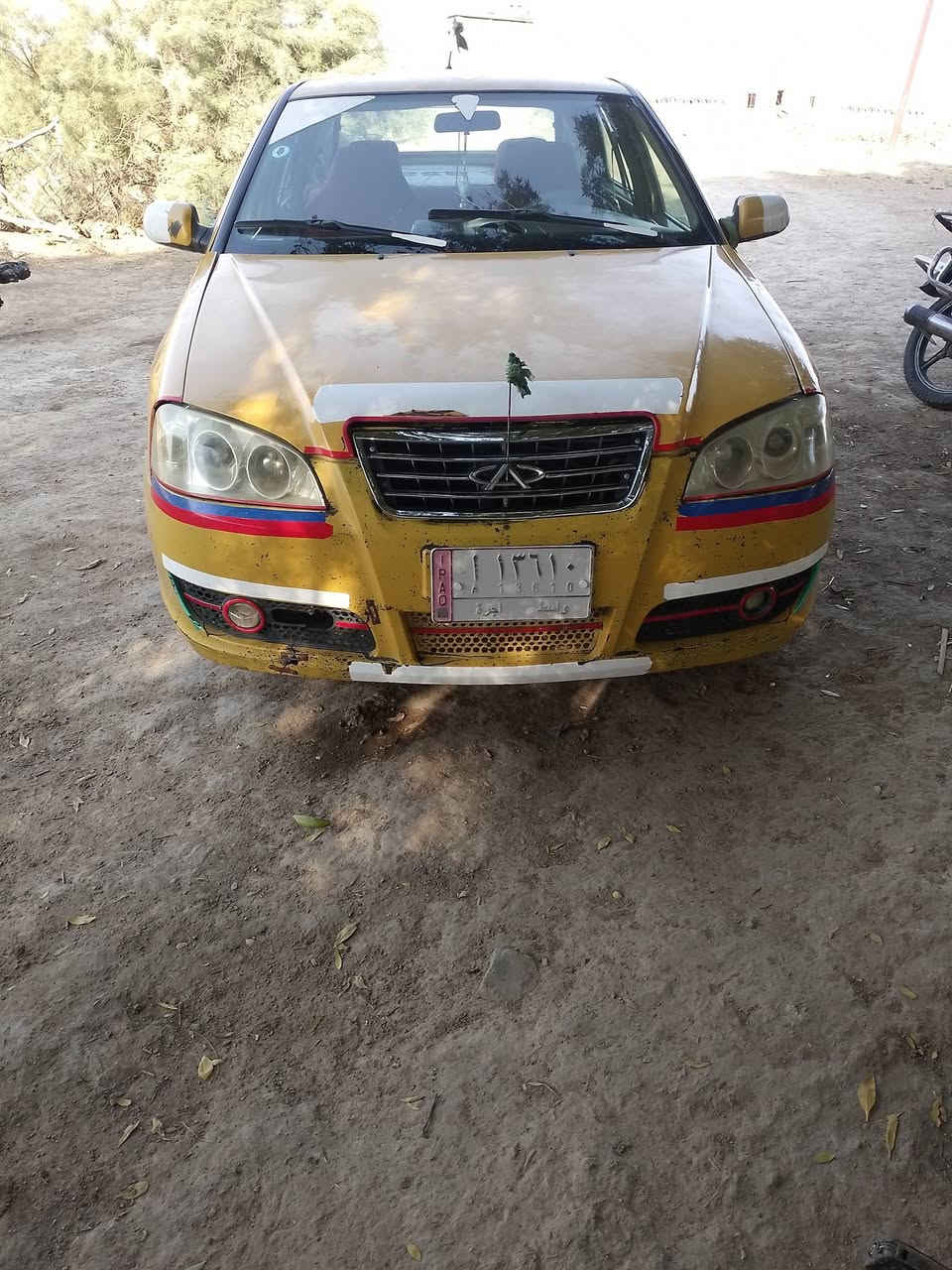 سلا عليكم سيارة اللبيع شيري موديل 2011 سياره جاهزة من كلشي سعر 28 وشراي بيه خير ويدلل واذه رقمي ***********
