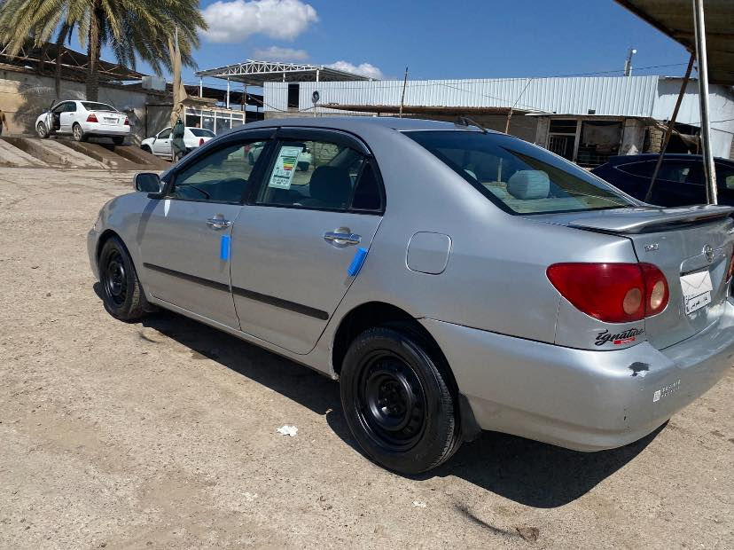 للبيع او المراوس حسب القناعة
تويوتا كورلا 2007 نحله
السعر 80بيها مجال بسيط 
صبغ ؏َـام 
رقم بغداد مشروع وطني 
محرك جديد 
كير جديد 
تخم تاير جديد 
📍 الموقع: سامراء
-الاتصال على الرقم ‭ ‭ ‭0772 305 4947‬
