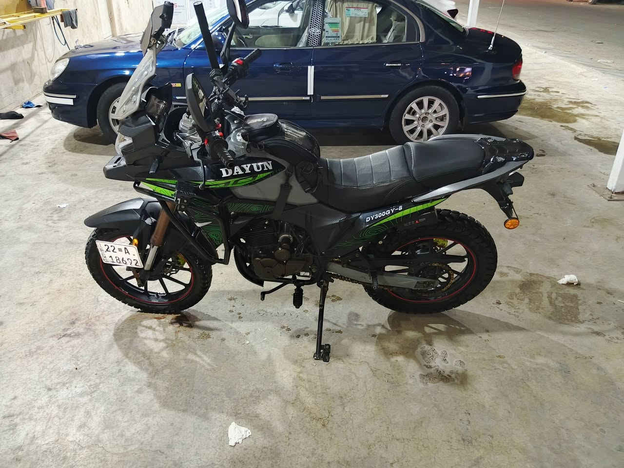 (سعر 3400 بيه مجال بدون مراوس  )سلام عليكم للبيع دايوان ادڤنجر 300cc  ممشا الدراجه 17851 الف قابل لل زياده لوحات انكليزي كامل تحويل اب اربيل الوقت الي يعجبك و ملاضات الدراجه جاملغ امامي مفطور و ديل الدراجه بي كسر و الباقي سليم دراجه خير من الله ال سيبايه موجوده بس مشاده 
عنوان بغداد ال اعضميه 
***********
