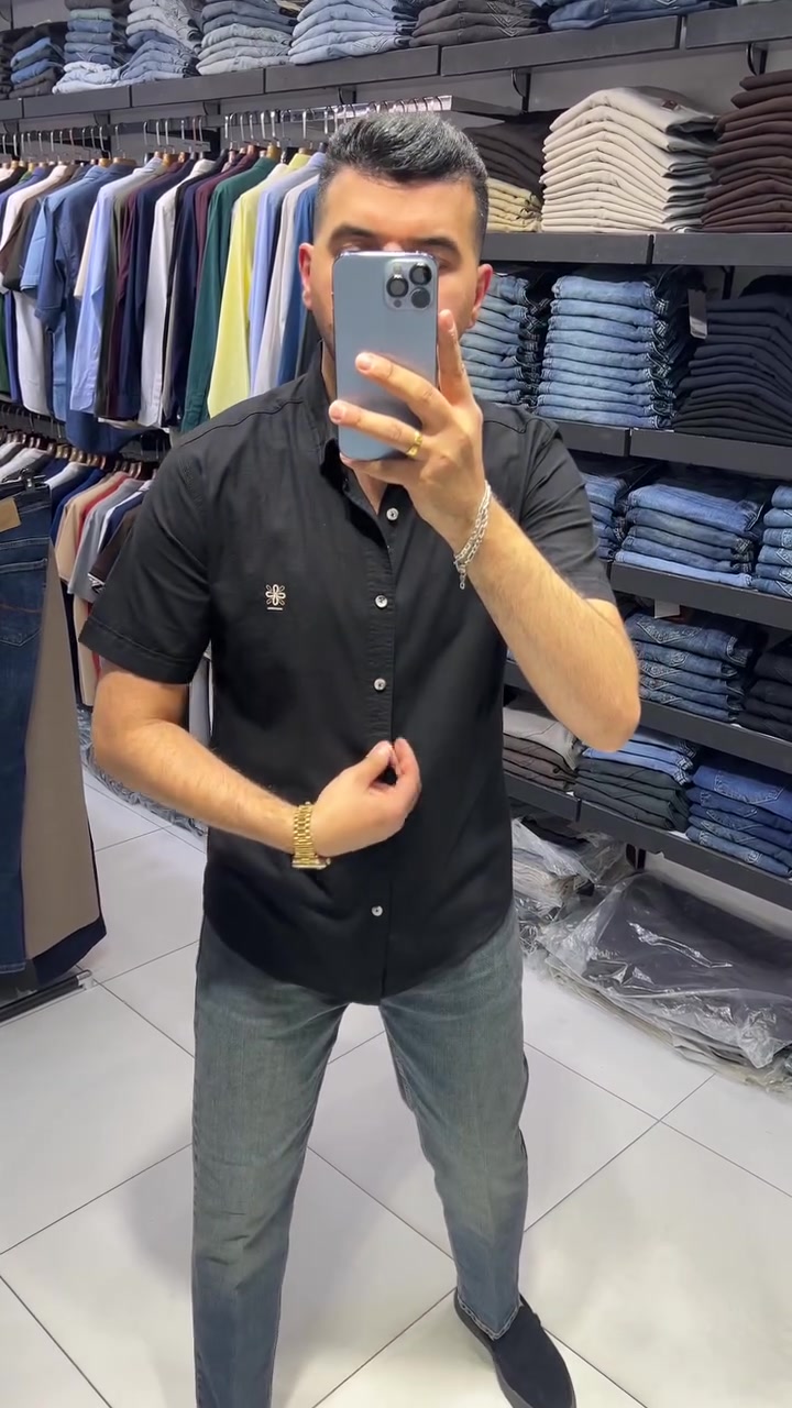 قميص ماركه خامه قطن 100% متوفر(8 الون✅)
قياسات S M L XL XXL قياس المعروض M
بنطرون ماركه قياسات من 30 إلى 40 
المنشئ تركي 🇹🇷 
توصيل بغداد 5 الف  توصيل محافظات 5 الف
العنوان بغداد مول زيونه طابق الاول 
التواصل دايركت او واتساب ***********
