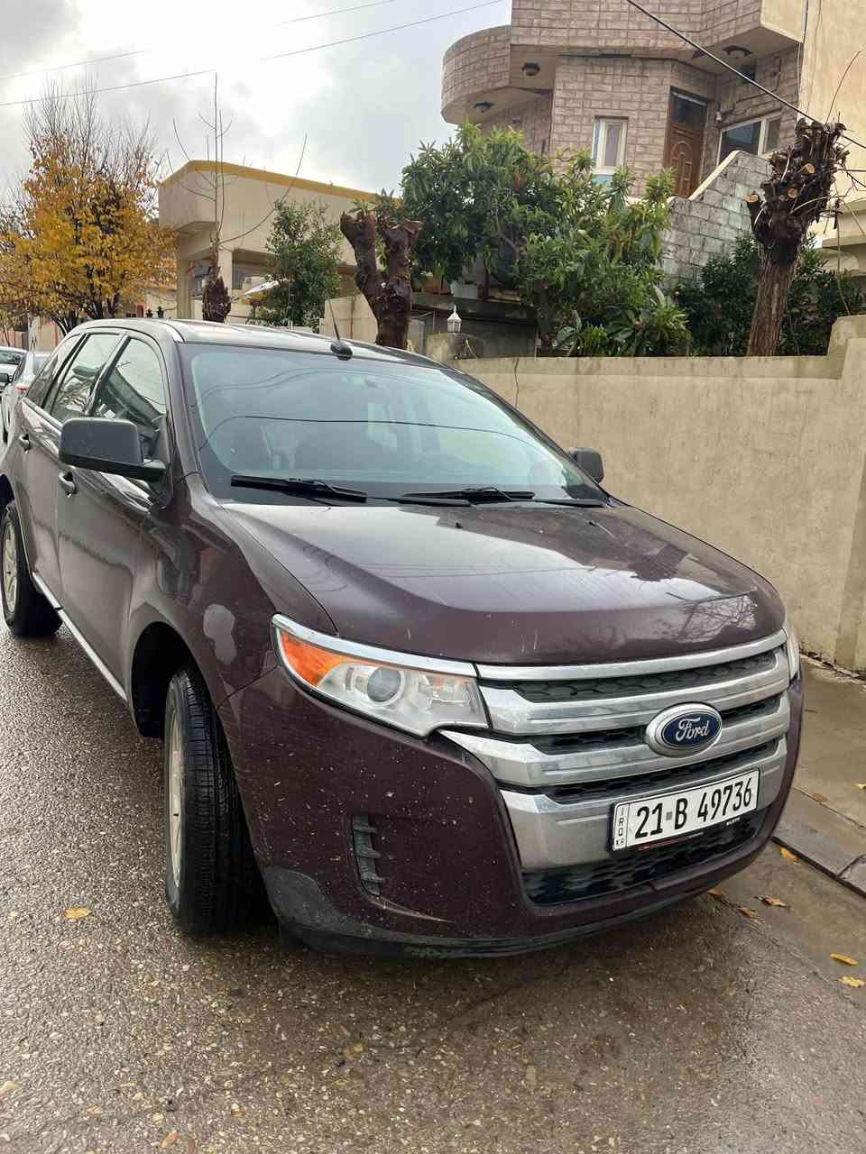 Ford edge 2011
Clean title
110k mile 
 *********** بغداد, العراق
