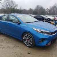 كيا فورتي موديل ٢٠٢٣ جي تي   وارد امريكي   حادث جاملغ خلفي صبغ وتعديل ...