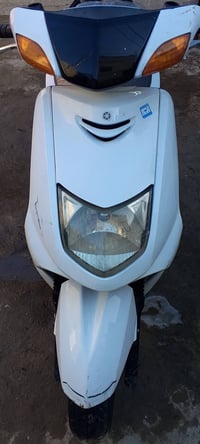 دراجه سكنس نثيا 110 دراجه حلوه جاهزه مكينه جديده كهربائيات كلها شغاله ...