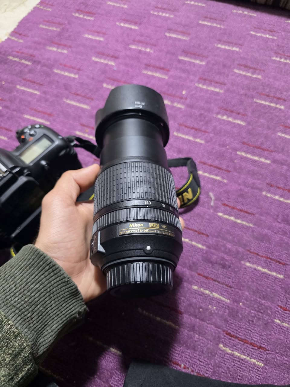 نيكون d7500
موجود نيكون 7500 للبيع الكاميرا نضيفة واستعماله خفيف مع العدسة الخاصة بها و والكارتون والشاحن الخاص
الشتر 10

للتواصل عبر الخاص او الاتصال *********** او ***********
