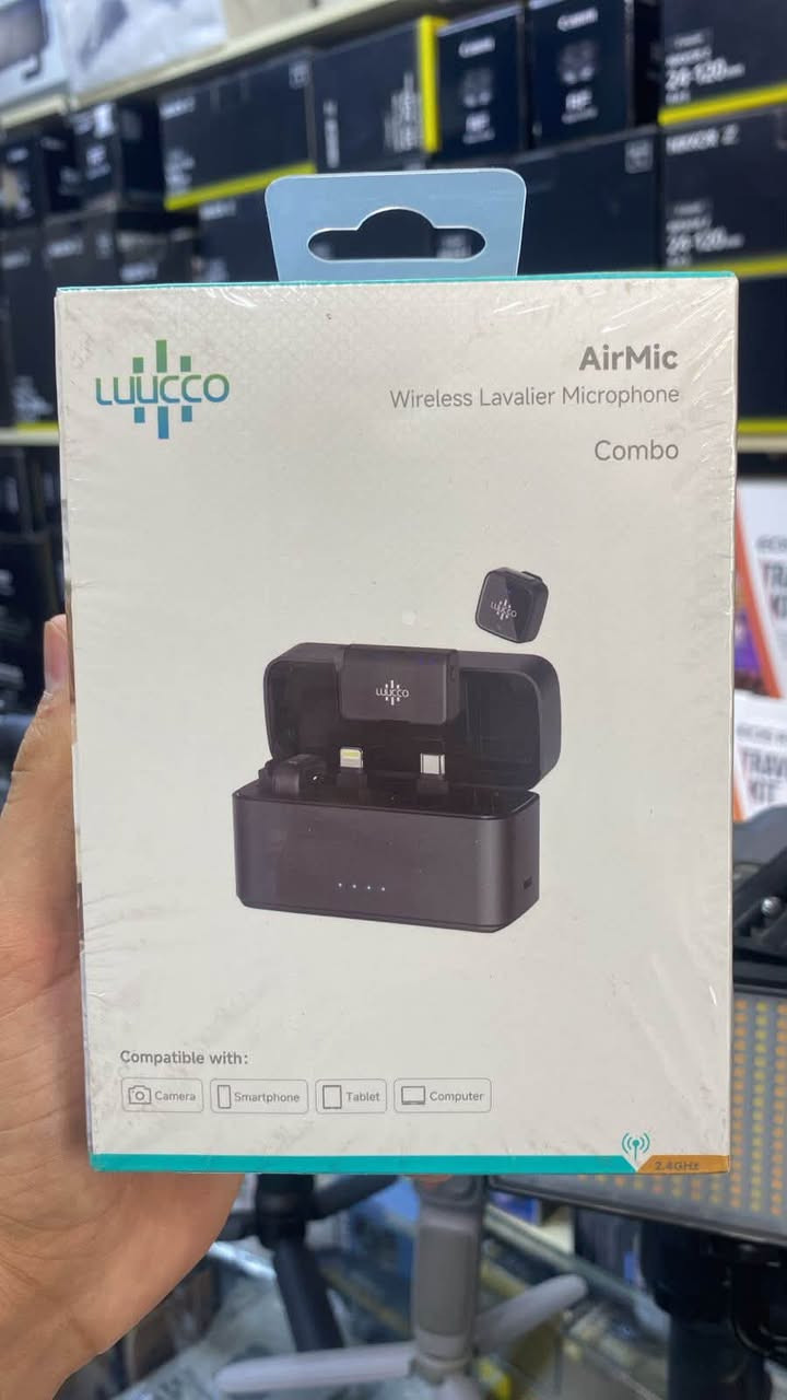 ️ ارتقِ بجودة تسجيلاتك معLUUCCO  Combo!

إذا كنت صانع محتوى، مصور، أو تقدم بثًا مباشرًا، فهذا المايك اللاسلكي يمنحك صوتًا احترافيًا ونقيًا بكل سهولة.

✅ المواصفات:
• صوت نقي وواضح بجودة عالية.
• اتصال لاسلكي ثابت بتردد 2.4GHz.
• متوافق مع Android، iPhone، الكاميرات، والكمبيوتر.
• بطارية تدوم لساعات طويلة.
• علبة شحن عملية وسهلة الحمل.
• تصميم صغير وخفيف مناسب للتصوير داخل وخارج الاستوديو.
• مثالي للمقابلات، البث المباشر، صناعة المحتوى، والفيديوهات الاحترافية.

📍 العنوان:
بغداد – الباب الشرقي

📞 للاستفسار والطلب:
***********

السامر لمستلزمات التصوير الاحترافي 📸
نوفر أحدث معدات التصوير والصوت بأفضل الأسعار وجودة مضمونة
