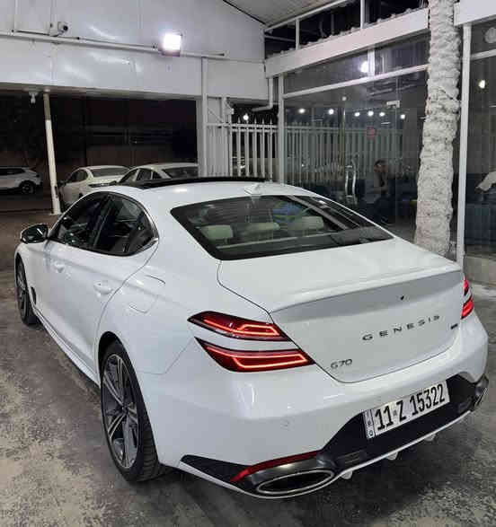 📍زبائن معرض الريان
جينيسيس 
G70 .prestige V6TT 
  موديل 2025 (كلين تايتل)بدون غرق
ماشيه 2000 
فول  مواصفات اعلى فئه
بانوراما 
بصمة ترحيب 
مري شفط 
ستيرن +كشن خزن ميموري 
المواصفات معروفه مالتها فول
رقم بغداد 
الاستفسار اكثر ***********
📍الموقع بغداد الكريعات ( معرض الريان)
