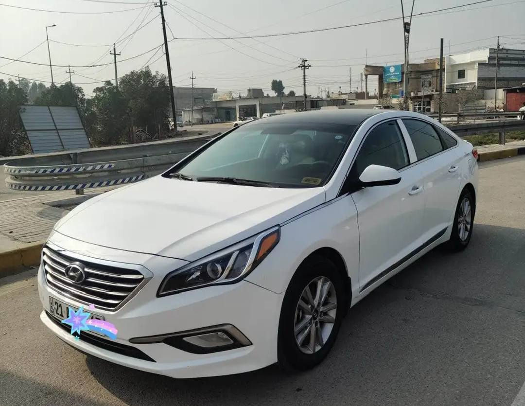 للبيع سوناته 2016 وارد امريكي
حادثها جاملغ وبنيد لالخود ولاشاصي كفاله مكينه2400
رقم شمالي جديد  مكاني البصره القبله سعر 120وبيه مجال قليل ***********
